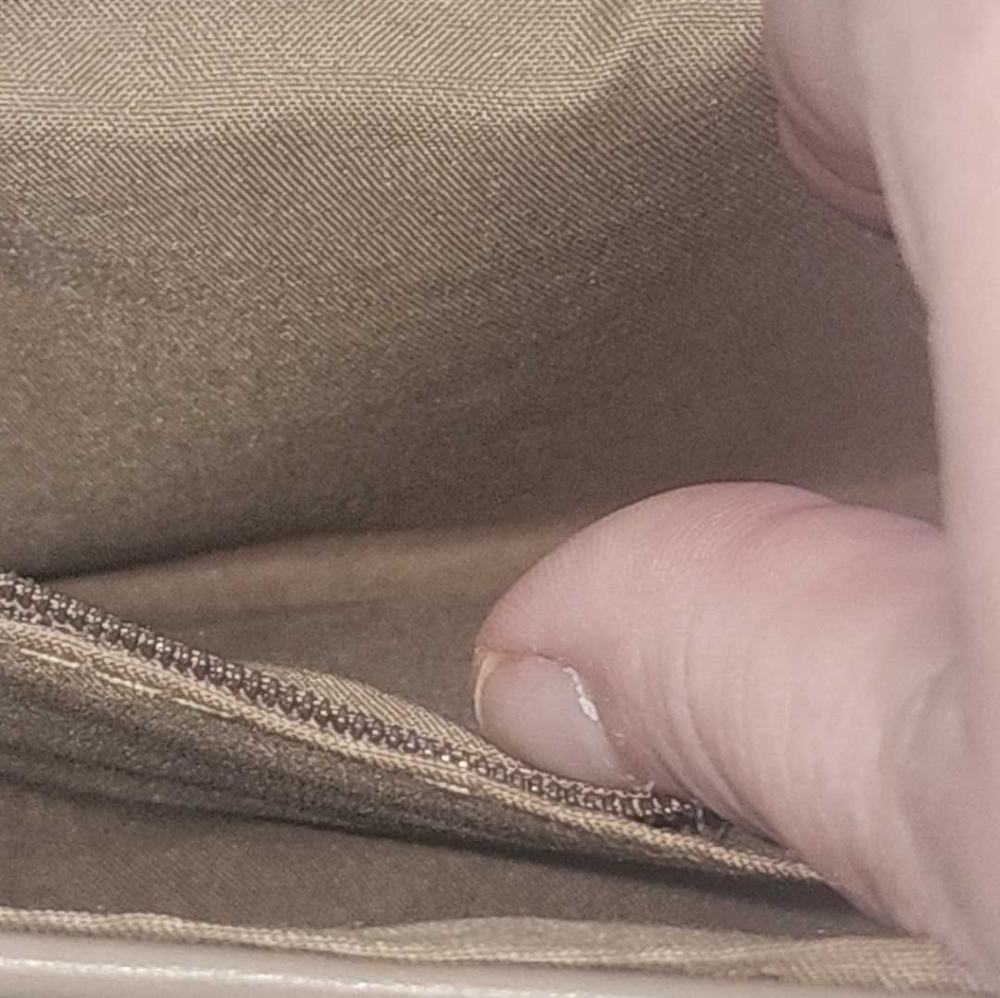 Badgley Mischka SET taupe bag and wallet, vegan leather. NWOT - Picture 9 of 17